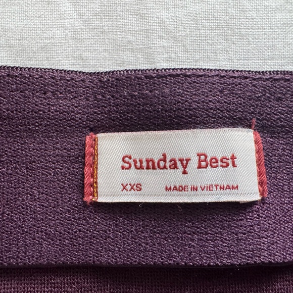 Sunday Best Deep Purple Apparel - Picture 3 of 3